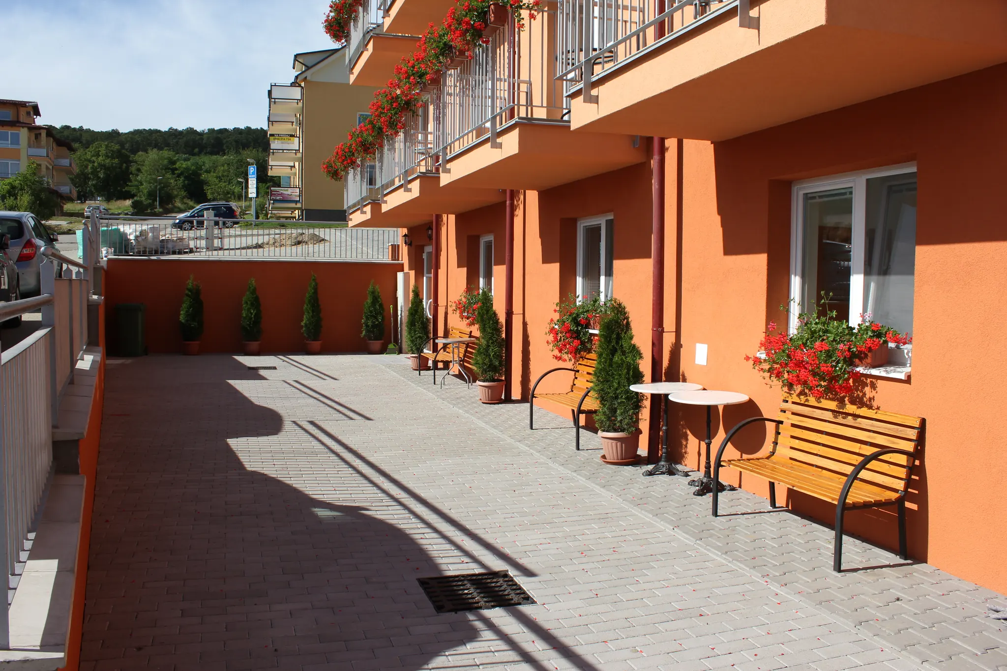Apartmánový dom Andrejka - terasa